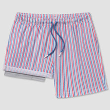 Load image into Gallery viewer, Southern Shirt Co. Men&#39;s Clubhouse Seersucker Swim Shorts