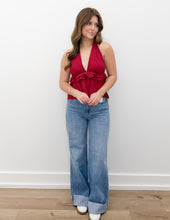 Load image into Gallery viewer, Girl's Night Out Top in Red