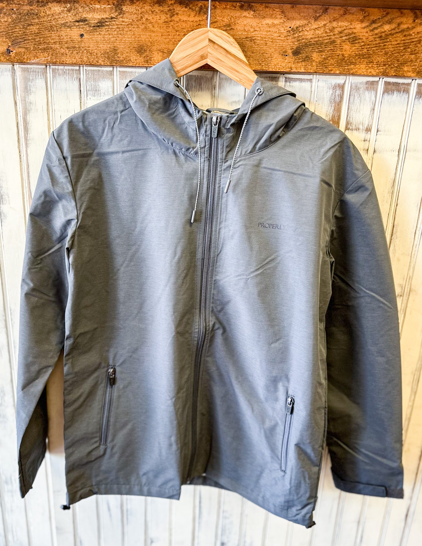 Properly Tied Canopy Rain Jacket Thunder