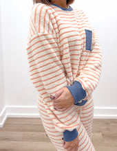 Load image into Gallery viewer, Staring Back At Me Striped Crewneck Sweater