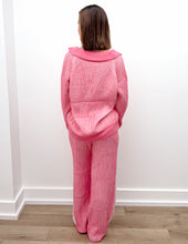 Load image into Gallery viewer, Worst Ways Two Tone Sweater And Pants Set in Pink/Ivory