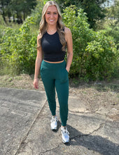 Load image into Gallery viewer, When You&#39;re Not Next to Me Joggers Forest Green