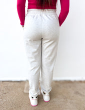 Load image into Gallery viewer, Number One Girl Butter Joggers in Heather Grey