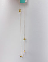Load image into Gallery viewer, Taylor Shaye Dainty Triple Butterflies Necklace