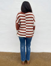 Load image into Gallery viewer, Simple Pleasures Color Block Knit Sweater