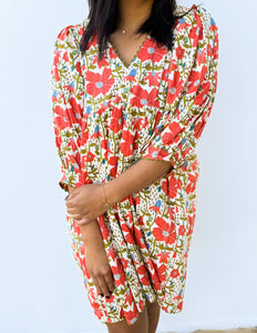 Happy Sunshine Floral Dress