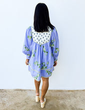 Load image into Gallery viewer, Only You and I Floral Long Sleeve Dress in Blue