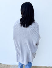 Load image into Gallery viewer, Through the Years Open Front Cardigan in Gray