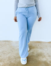 Load image into Gallery viewer, We&#39;re Gonna Make It Fleece Jogger in Light Blue