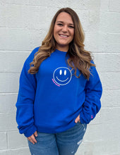 Load image into Gallery viewer, The Addyson Nicole Company Jesus Saves Sweatshirt Royal