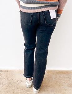 Just Your Typical High Rise Straight Leg Jeans