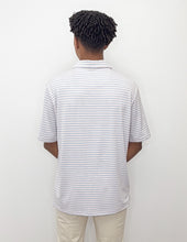 Load image into Gallery viewer, Southern Shirt Co. Men's Tybee Stripe Polo in Maverick