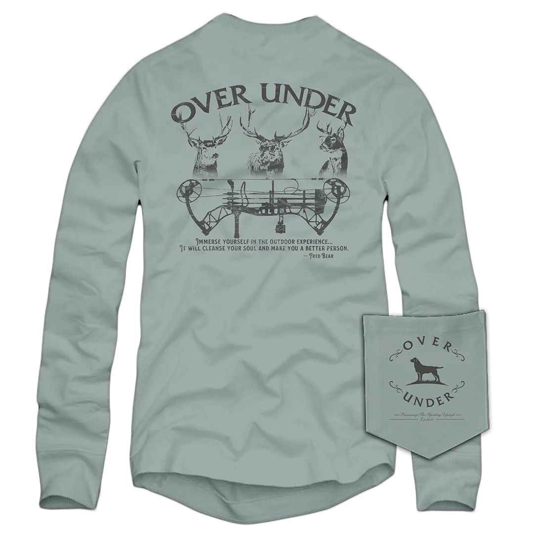 Over Under Immerse Yourself LS Tee