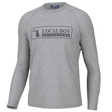 Load image into Gallery viewer, Local Boy Poly/Fleece Crew Heather Gray