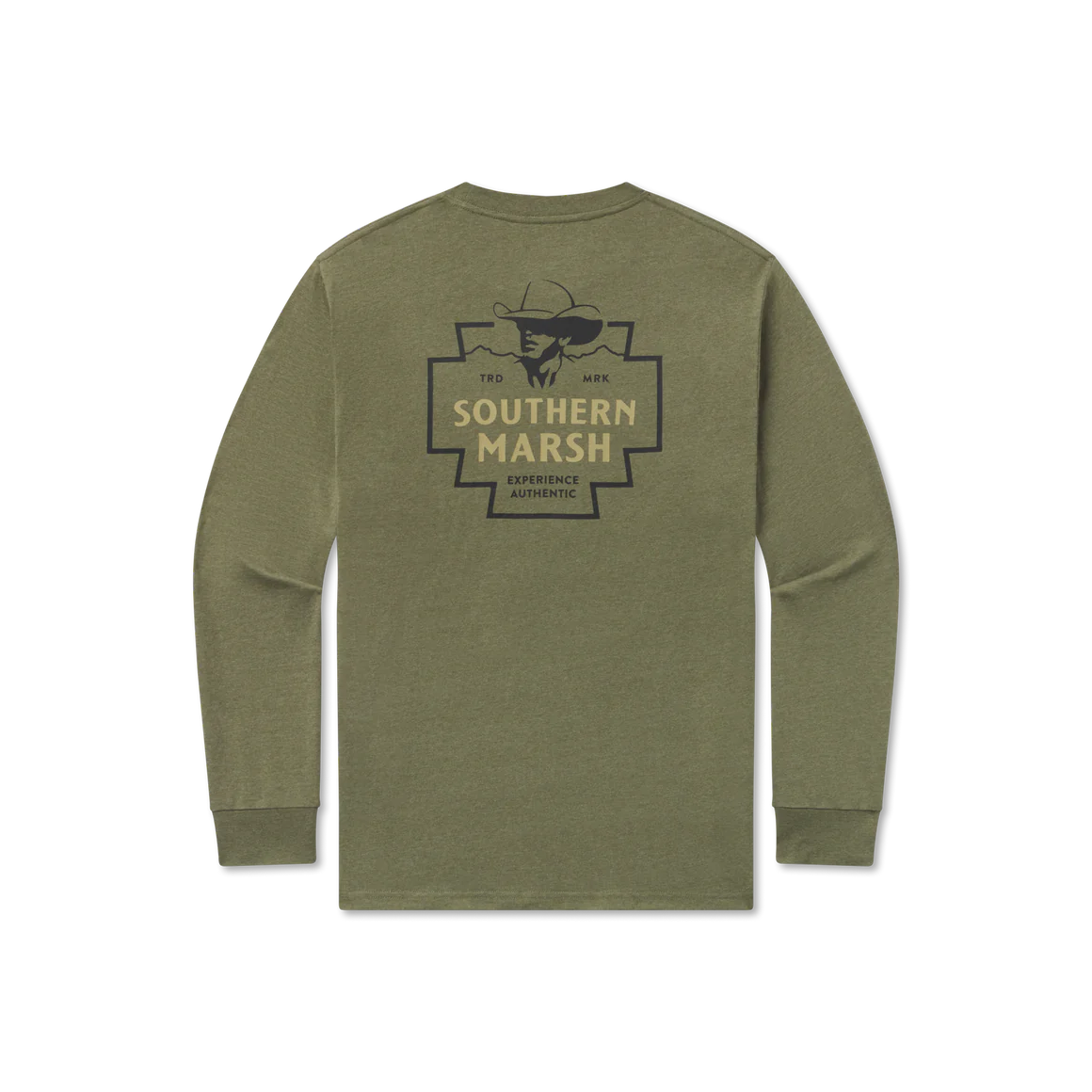 Southern Marsh Cowboy Badge LS Tee