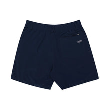 Load image into Gallery viewer, Burlebo 7" Everyday Shorts in Deep Water Navy with Mayan Pocket