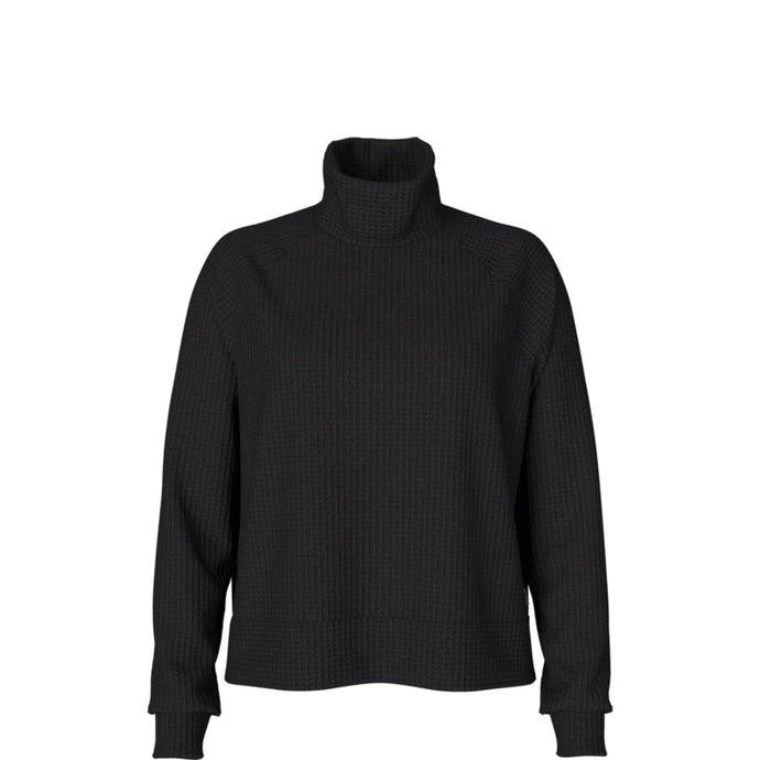 The North Face Women's Mock Neck Chabot Pullover in TNF Black