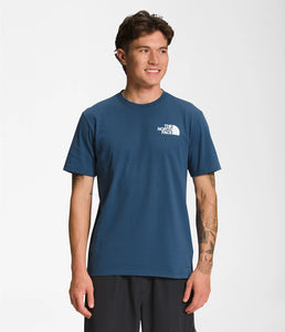 The North Face Men’s SS Box NSE Tee Shady Blue