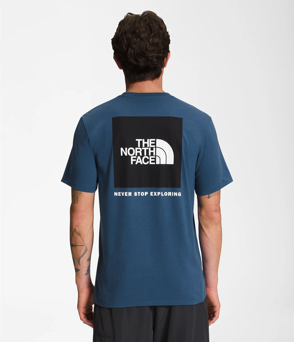 The North Face Men’s SS Box NSE Tee Shady Blue