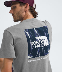 The North Face Men’s SS Box NSE Tee TNF Medium Grey Heather