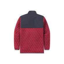 Load image into Gallery viewer, Southern Marsh Bighorn Quilted Pullover Crimson