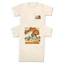 Load image into Gallery viewer, Old Row Outdoors Cowboy Banquet SS Pocket Tee in Ivory