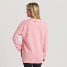 Load image into Gallery viewer, Southern Marsh Sunday Morning Sweater-Upper in Coral