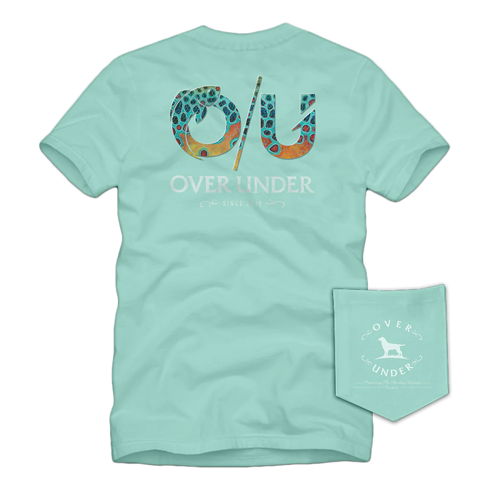 Over Under OU Brook Trout SS Tee