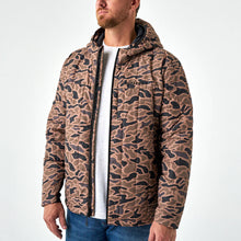 Load image into Gallery viewer, Burlebo Puffer Jacket in Gauge Camo