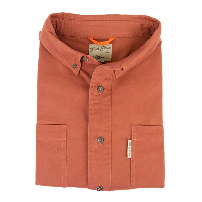 Over Under South Platte Canvas Shirt Redwood