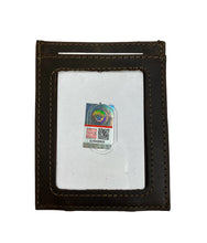 Load image into Gallery viewer, Light Brown Crazy Horse Mississippi State Front Pocket Wallet