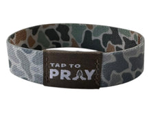 Load image into Gallery viewer, Versible River Rock Camo Classic &amp; Sage Tap to Pray Wristband