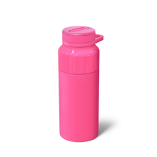 Load image into Gallery viewer, BruMate Rotera 35oz Bottle in Neon Pink