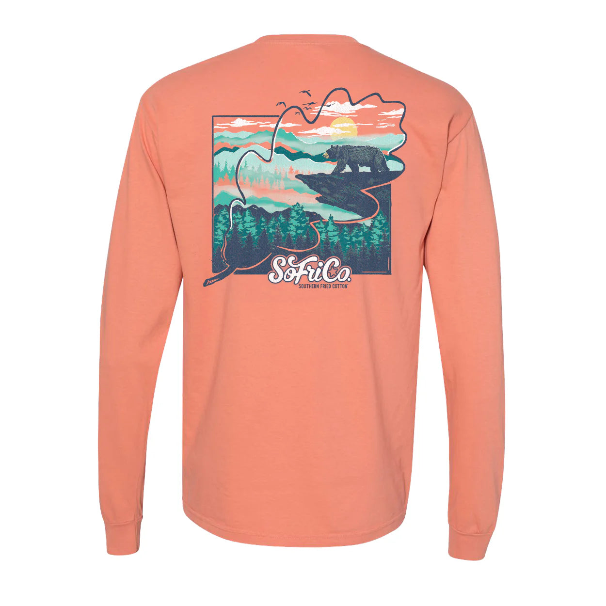 Southern Fried Cotton Parkway View LS Tee