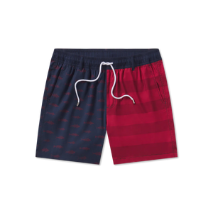 Southern Marsh Men's Freedom Fish Harbor Swim Trunk