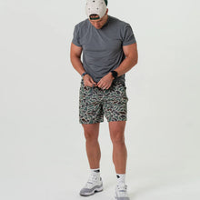 Load image into Gallery viewer, Burlebo 5.5" Athletic Shorts in Retro Duck Camo