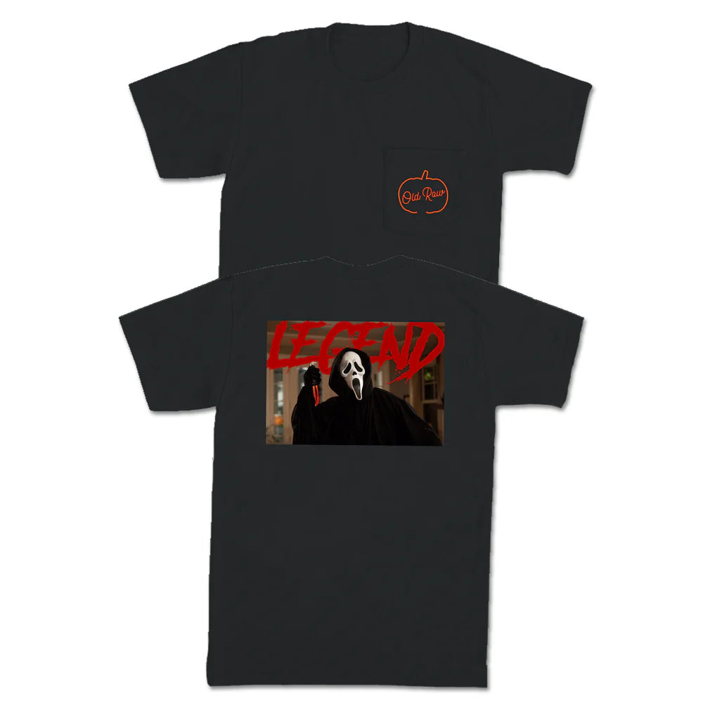 Old Row The Ghostface Spooky Legend SS Pocket Tee