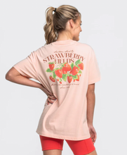 Load image into Gallery viewer, Southern Shirt Women&#39;s Strawberry Patch SS Tee