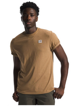 Load image into Gallery viewer, The North Face Men’s SS Heritage Patch Heathered Tee Steel Blue Heather