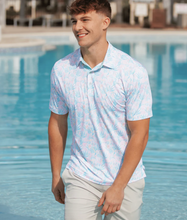 Load image into Gallery viewer, Southern Shirt Men&#39;s Island Oasis Printed Polo