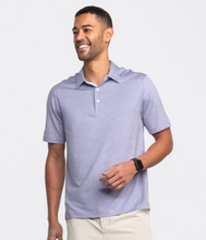 Load image into Gallery viewer, Southern Shirt Co. Men&#39;s Grayton Heather Polo Heather Lavender