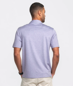 Southern Shirt Co. Men's Grayton Heather Polo Heather Lavender