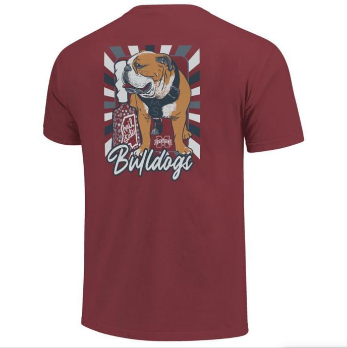 Mississippi State Bulldogs Mascot Frame SS Tee