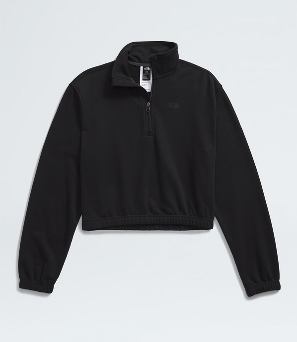 The North Face Women's Better Terry 1/2 Zip Pullover in TNF Black