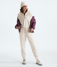 Load image into Gallery viewer, The North Face Women&#39;s Better Terry 1/2 Zip Pullover in White Dune