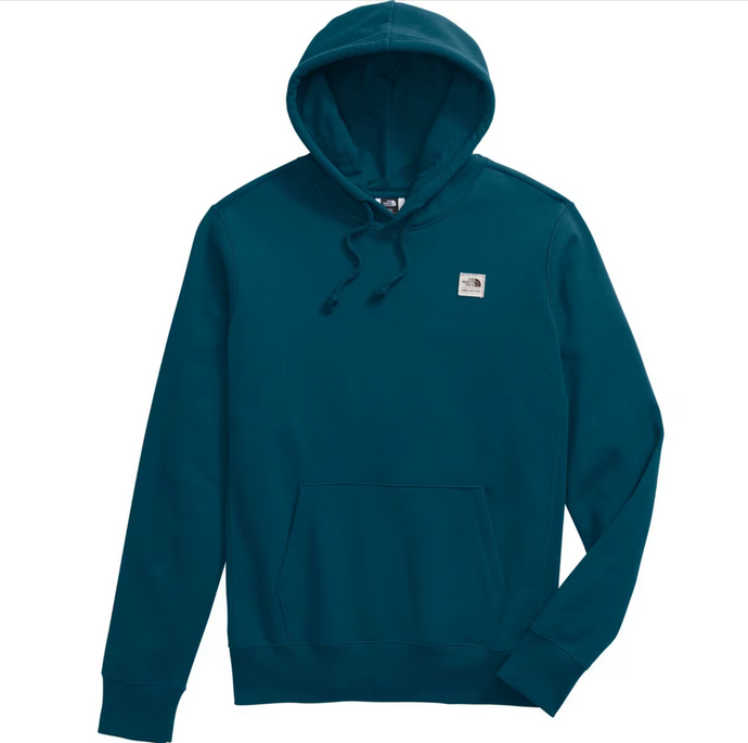 The North Face Men’s Heritage Patch Pullover Hoodie in Midnight