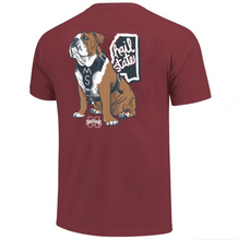 Load image into Gallery viewer, Mississippi State Bulldogs State Slogan Mascot SS Tee