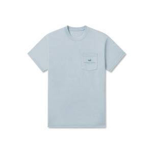 Southern Marsh Men's Retro Duck Originals Seawash Tee Mist