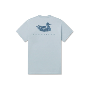 Southern Marsh Men's Retro Duck Originals Seawash Tee Mist