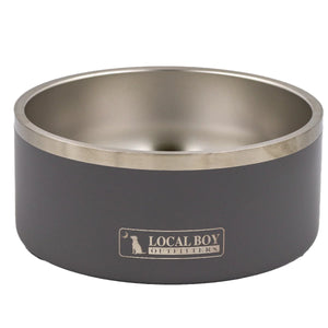 Local Boy Dog Bowl Charcoal